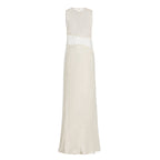 Irregular Cutout Sheer Sequined Lace Dress